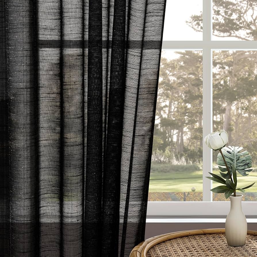 エレフラカーテン135cmブラック g9844]【100cm×135cm】Princess tanglet 遮光カーテン 1枚入り